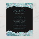 Search for aqua blue flyers Elegant