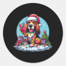 Search for bloodhound stickers Sequin christmas tree