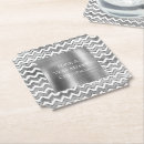 Search for silver and white coasters Glitter