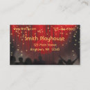 Search for entertainment business cards Cinema