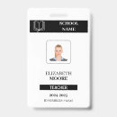 Search for teacher id badges Photo barcode qr code