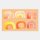 Search for rainbow art stickers Yellow