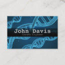 Search for genetic business cards Dna