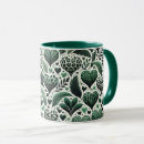 Search for st valentines day mugs Green