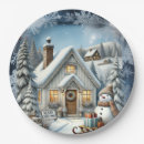 Search for unique christmas paper plates Xmas