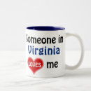 Search for virginia state mugs Heart