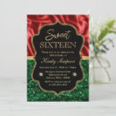 Search for holiday sweet 16 invitations Winter