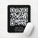 Search for websites mousepads Qr code