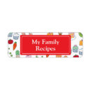 Search for recipes return address labels Bakers