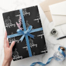 Search for swan wrapping paper Black