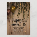 Search for prom birthday invitations Gold