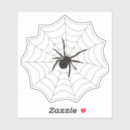 Search for scary spider stickers Web