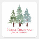 Search for snowy trees stickers Rustic