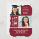 Search for maroon and white graduation invitations Party