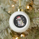Search for pug christmas tree decorations Santa