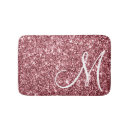 Search for glitter bath mats Rose gold