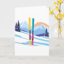 Search for sport christmas cards Skiing
