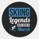Search for born to ski stickers Cross country skiing