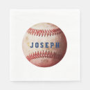 Search for baseball napkins Vintage