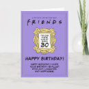 Search for 1990 birthday cards Friends tv show