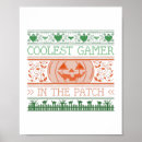 Search for online gamer posters Halloween