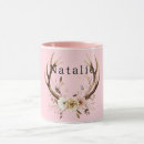 Search for deer with antlers mugs For her
