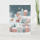 Search for village scene christmas cards Houses