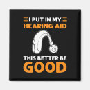 Search for aid magnets Deaf