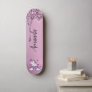 Search for pink glitter skateboards Rainbow