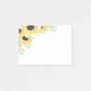 Search for sunflower yellow post it notes Botanical