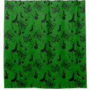 Search for dark green shower curtains Black