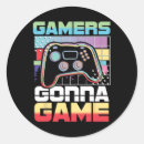 Search for video game player stickers Insert coin to play