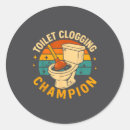 Search for clogging stickers Clogger