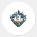 Search for adventurers stickers Wanderlust