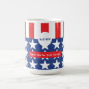 Search for blue and white stripe mugs Military