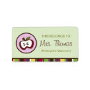 Search for property of return address labels Classroom