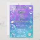 Search for twin mermaids invitations Ocean