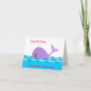 Search for whale thank you cards Girl