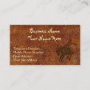 Search for bronco business cards Rustic
