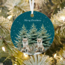 Search for foxes christmas tree decorations Snowflakes