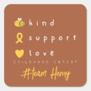 Search for childhood cancer stickers Support