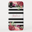 Search for floral stripes iphone cases Monogrammed