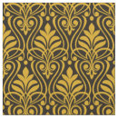 Search for black and gold pattern fabric Geometric