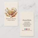 Search for baking business cards Watercolor