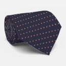 Search for coral and navy ties Pattern