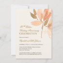 Search for peach and gold invitations Elegant