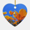 Search for poppy flower christmas tree decorations California