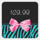 Search for hot pink black zebra stickers Trendy