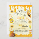 Search for funny bee invitations Yellow