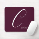 Search for initial c mousepads Modern